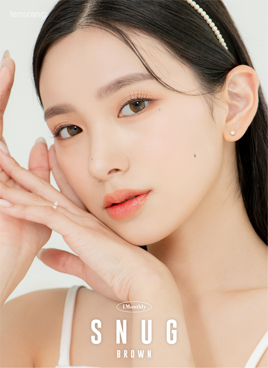 [렌즈랑] 한달용 스너그 브라운2p